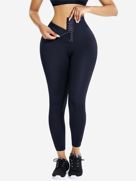 In-Control Medium Rise Hooked Leggings